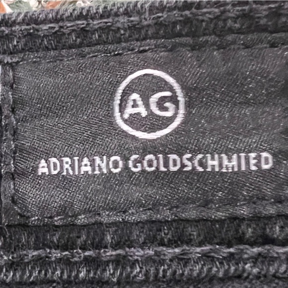 AG Adriano Goldschmied Black The Leggings Ankle Super Skinny Ankle Jeans Size 25 - Picture 2 of 6